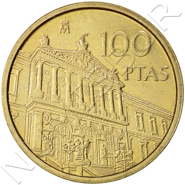 100 pesetas ESPAÑA 1996 - Biblioteca Nacional S/C