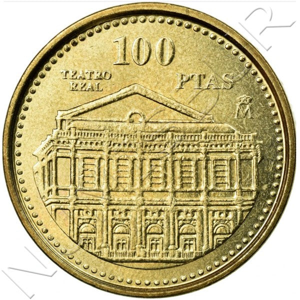 100 pesetas ESPAÑA 1997 - Teatro Real S/C