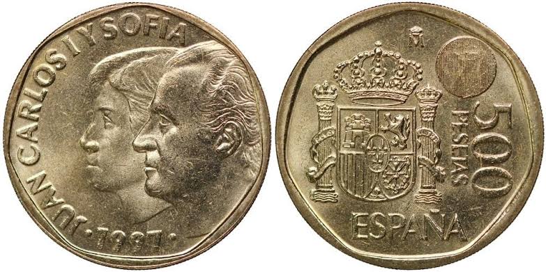500 pesetas ESPAÑA 1997 S/C