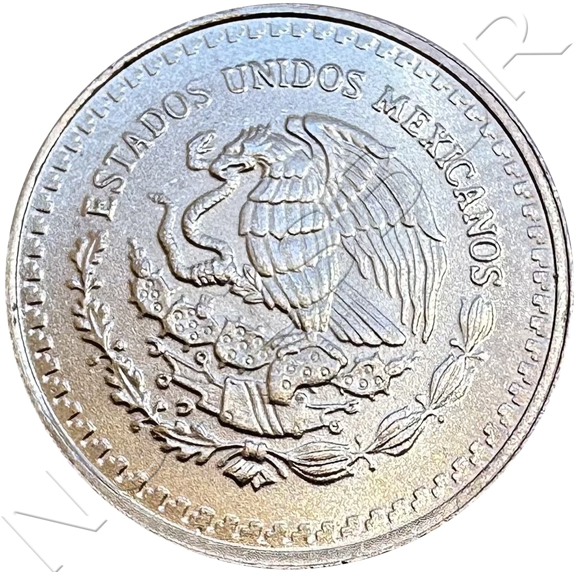 1/10 onza plata MÉXICO 1992 - Libertad