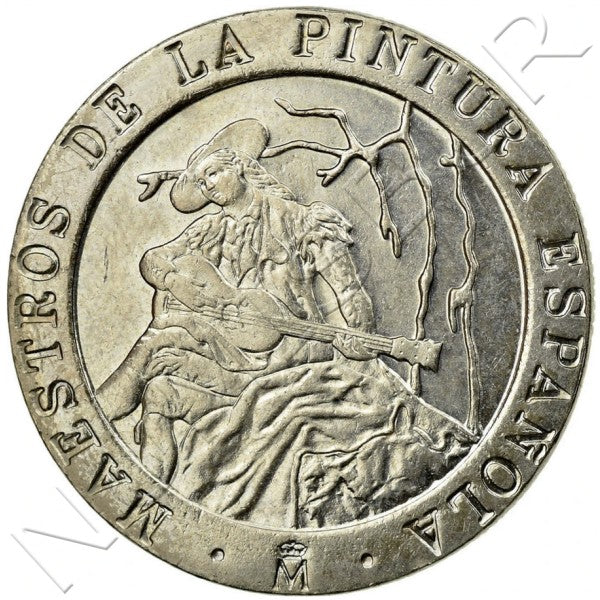 ESPAÑA: Cartucho 25 monedas 200 Pesetas 1996 Idilio -Majo de la Guitarra
